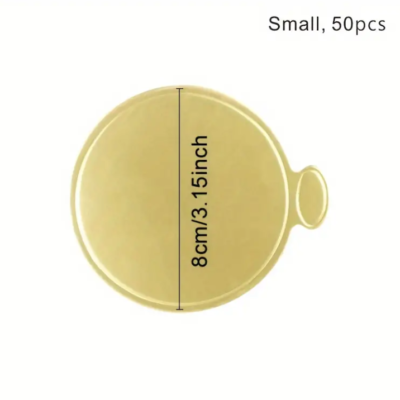 Mini boards mini round shapes 3.54" x 50 units.
