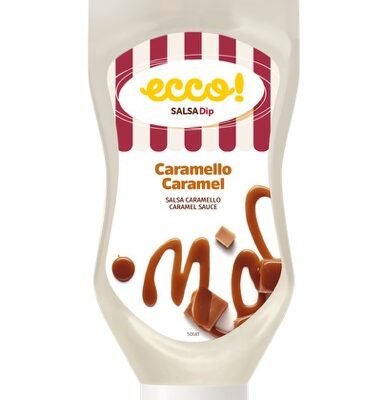 Topping Sauce Caramello. Caramel Sauce Ecco 2 lb bottle