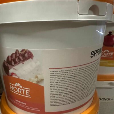 Mirror Glaze Springel Neutral x 13lb bucket. Norte Eurocao