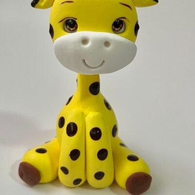 Safari Giraffe 4.5"H. DCSF 125 Non edible ceramic dolls