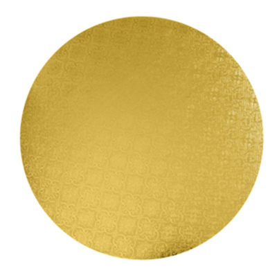 Round Cake Drum Gold