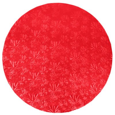 Round Cake Drum Red
