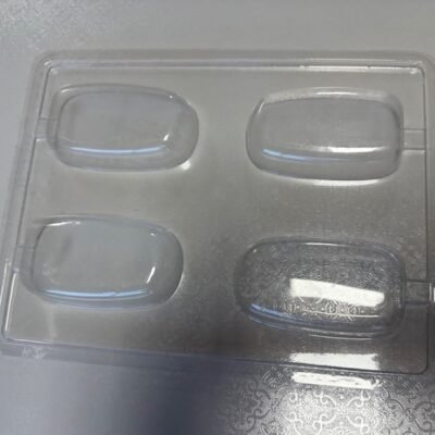 Acetate Chocolate Mold. Ice Pops 7.5" x 10" 4 cavities.