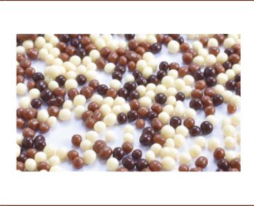 Mix Crispy Choco Ball 5 x 10 oz aprox. cup. Chocolate Topping