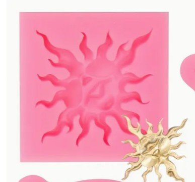 Sun God Silicone Mold Model 1