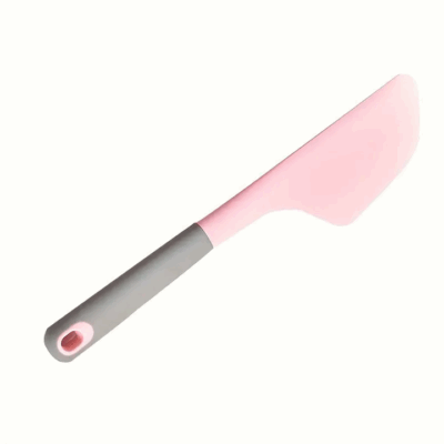 Silicone spatula 1 piece pink silicone spatula