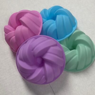 Donut Small Pyrotin 2.5¨ Model 3. Random Pastel Colors x 3 un. pack.