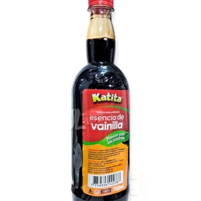 Peruvian Vanilla Katita 25 oz. bottle.